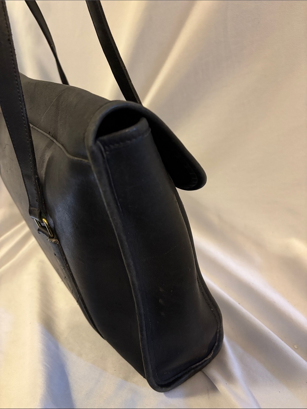 Vintage Coach Envelope Portfolio Bag Black - Picture 4 of 7